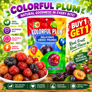 Adora Dried Colorful plum Mixed Flavor Plum Snack each pack 408g