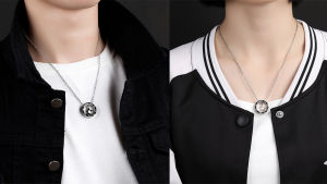 Sinboia Fashion Couple Necklace: Perfect Anniversary Friendship Jewelry & Promise Love Gifts