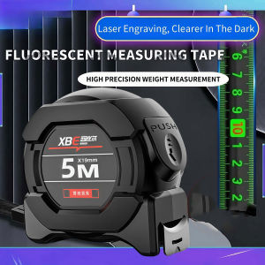 【Inches Scale】10m Steel Measuring Tape Levels Fluorescerousstee Tape Measure With Centimeter Inches Industrial Auto Lock Metro Self-Locking Steel Meter Tape Measure Heavy Duty Measurement Tools Levels
