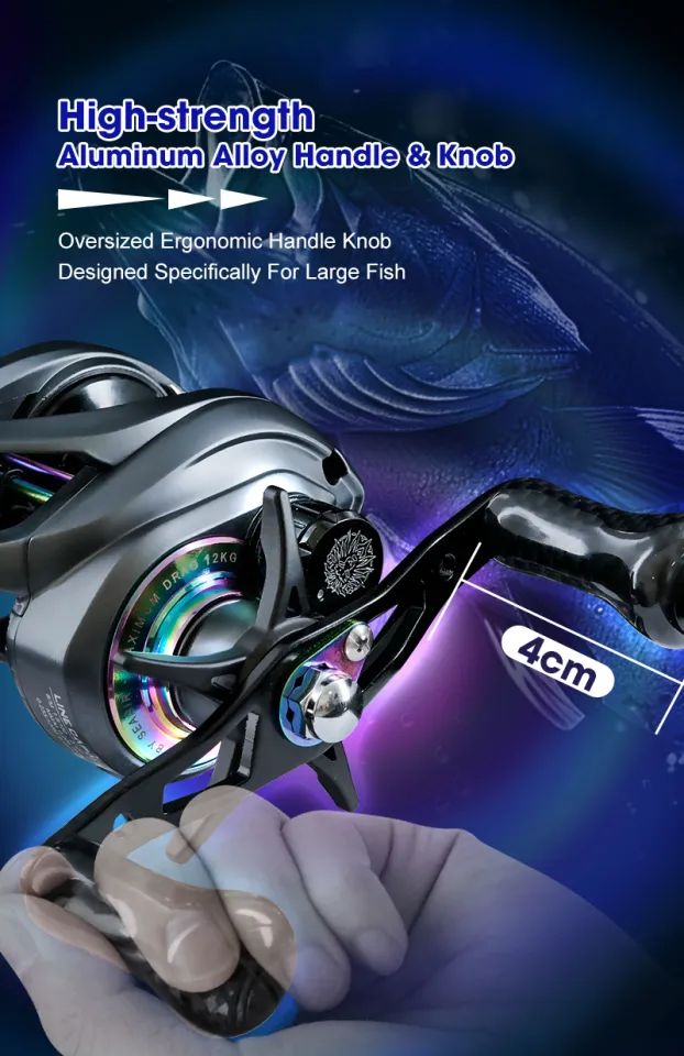 Seasir Rexcast Dc Baitcasting Fishing Reel 3 Digital Control Modes