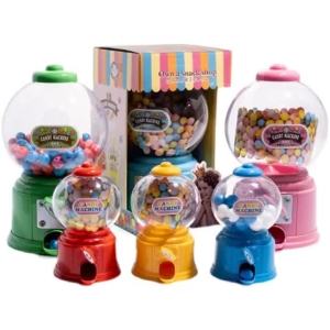 xpkQ Children Candy Machine Candies and Sweets Piggy Bank for Kids Candy Dispenser Boys Girls Gumball Machine Birthday Gift Ideas Q9Z6P