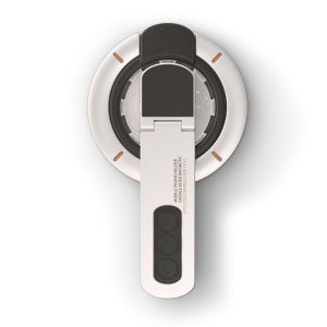 Double Side Magnetic Ring Phone Holder 360 Degree Rotate MagSafe Phone Grip Stand With Button