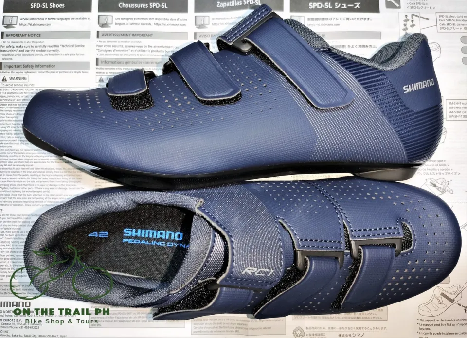 SHIMANO RC1 Road Indoor Outdoor Cycling Bike Shoes Black, Navy or  Neon SH-RC100