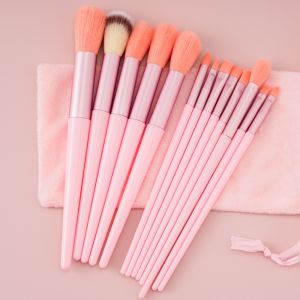 13pcs Eye Shadow Eyebrow Brush Make Up Tools Make Up Brush Set Soft Fluffy Foundation Brush Powder Brush