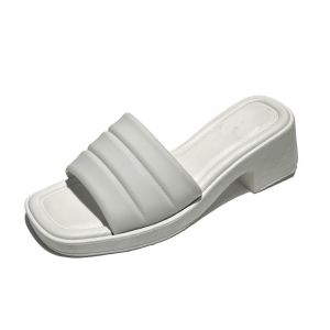 MOVES MALAYSIA Thick Womens Sandal Kasut Tebal Wanita Casual Wedges Flipss