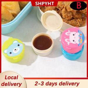 [COD] SHPYHT Local delivery Ship within 24 hours 3 4pcs Mini Condiment Squeeze Bottle Salad Dressing Ketchup Squeeze Jar Container Plastic Portable Lunch Box Sauce Spray Bottle