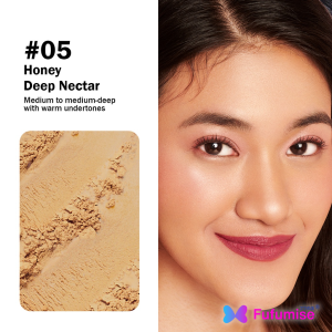 BNB barenbliss Korean Bloomatte Fine to Refine Compact Powder | 24H oil control | Bedak Padat
