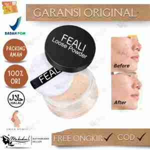 FEALI Super Fine Loose Powder Natural - BEDAK TABUR FEALI