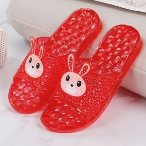 Bình thường phòng tắm pha lê Dép xăng đan trong suốt của phụ nữ không chống mặc trượt không mùi feet