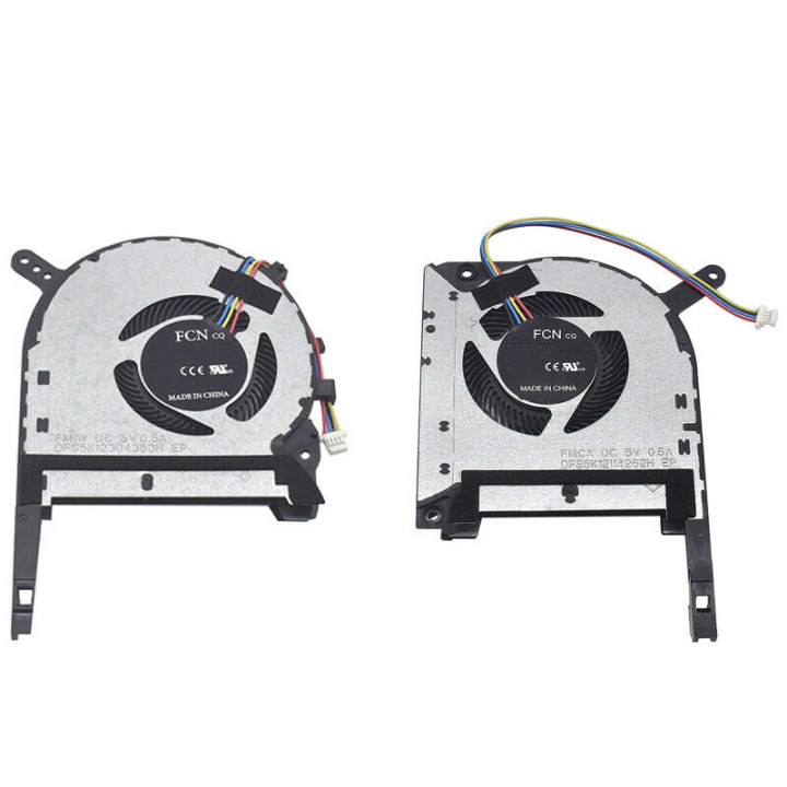 GPU CPU Cooling Fans For ASUS TUF Gaming A15 FA506 IV FA506IU FA506IH ...