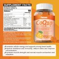 2 Packs 500MG CoQ10 Supplement Gummies,-3, Magnesium, Vitamin B3, Zinc, Ultra High Absorption Provides Healthy Support for Heart, Cell Energy＆ Antioxidants, Vegan, Non-GMO, 120Cts. 