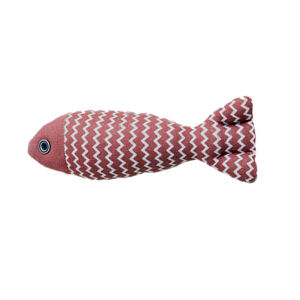 🐟 Catnip Linen Fish Toy for Cats / Durable Bite Resistant / Interactive Play / Realistic Simulation / Self-Entertainment / Relaxation / Fun Catnip Linen Fish for Self-Entertainment and Relief / Biting Catnip Simulation Fish