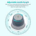 Bio Need-le Derma Stamp Titanium Microneed-le Bio Need-le H24 Hydra Needle Efficient Adjustable Need-le For Skin Rejuvenation. 