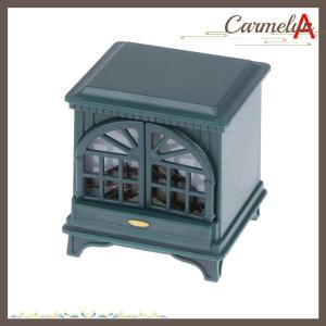 [Carmelun] Dollhouse Miniature Simulation Fireplace Model Furniture Ornaments Kids Toys