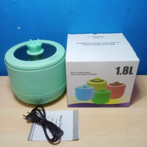 Pemanas Nasi Elektrik Multifungsi 1.8L dengan Kontrol LCD - Cooker Mini Portabel
