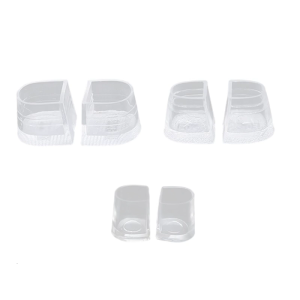 2 Pcs Silicone Heel Stoppers High Heel Protectors Heel Savers Heel Caps Latin Stilettos Dancing Cover for Woman Female