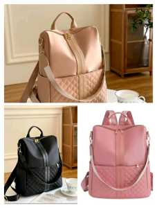 Tas Ransel Backpack Wanita High Quality Fashion Stylish Besar Ransel Multifungsi Backpack Gendong Women Cewek Tas Wanita Oxford Cloth