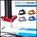 NAPKERY T8 Aluminium Alloy Bike Seat Clamp 5 Colors 31.8/34.9mm Seatpost Clamp  Quick Release Bicycle Seatpost Clamps Bicycle. 