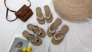 WomenS Flip-Flops For Outdoor Wear New Summer Korean Style Casual Beach Flat Sandals For Women