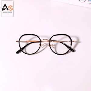 Kính cao cấp gọng tròn hợp kim thời trang nam nữ 31001A