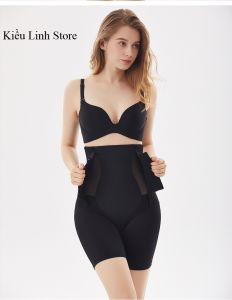 Quần Gen Giảm Mỡ Nịt Bụng Chất Liệu Lụa Cao Cấp Định Hình Thon Gọn Dáng Cho Phụ Nữ Sau Sinh Và Người Mập Lâu Năm