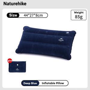 Naturehike Inflatable Camping Pillow Foldable Ultralight Comfortable Travel Pillow Leisure Air Pillow Outdoor Cushion