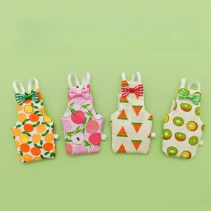 NEXASHOP Bowtie Parrot Diaper Colorful Fruit Breathable Pet Bird Apron Washable Parrot Flight Suit Daily Wear