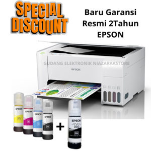 EPSON L3216 EcoTank Multifungsi Inkjet Printer - Garansi Resmi 2 Tahun + Bonus Tinta