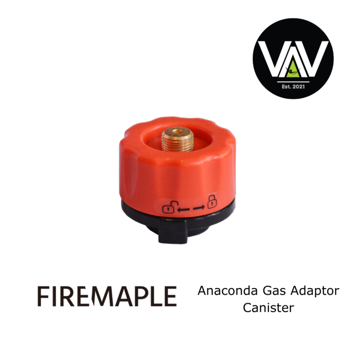 FIREMAPLE Anaconda Gas Adapter Canister to Screw type Gas Lazada