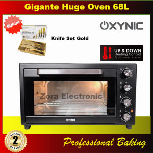 Oxynic Gigante Oven Listrik Kapasitas Besar 68 Liter Japan Quality