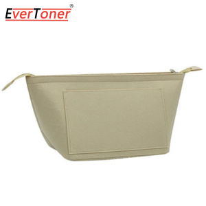EverToner Felt Cloth Bag For LONGCHAMP Bag liner Multi-functional Travel Insert Bag Makeup Organizer Dumpling Shape lined Bag Super Light Bag in Bag