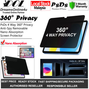 PsDs Redmi Pad 2 11-inch 2025 4 Way Privacy Anti-Spy Nano Absorption Removable Screen Protector