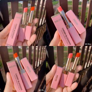[HCM]Son Dưỡng Có Màu HOJO Cherry Blossom Dưỡng Môi Mềm Mịn Son dưỡng môi có màu HOJO đổi màu theo nhiệt độ