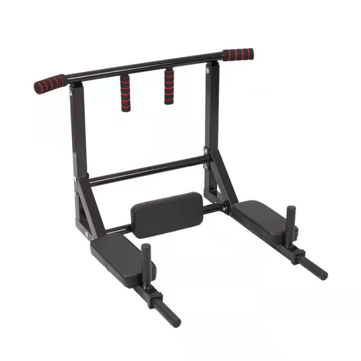 Mcfit 2 In 1 Multi-function Wall-mounted Pull-up Bar And Dip Station 