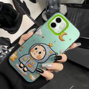 Case for infinix smart 9 infinix 50i 5g 2024 phone casing hard case shockproof Cover new design aesthetic cute cartoon embroidery for girls CYCXX1