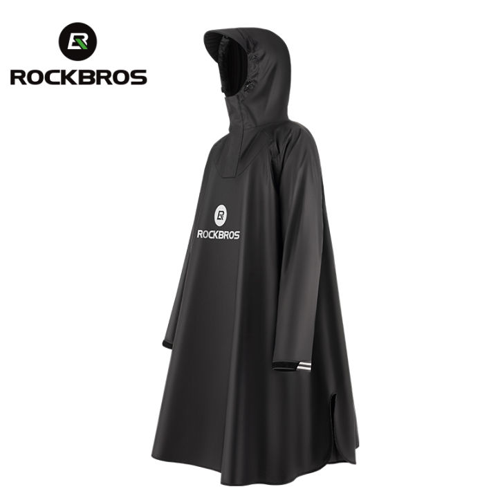 ROCKBROS Motorcycle Raincoat Men Women Cycling Hiking Reflective