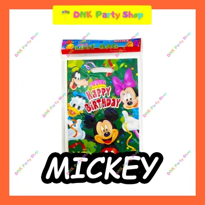 10 pcs Character Boy Girl Pearly Loot bags Giveaways Happy Birthday Lootbag Fillers Party Supplies Lootbags