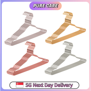 【Pure Care】 Aluminium Alloy Clothes Hangers / Waterproof and Thickened Hangers for Shirts Pants