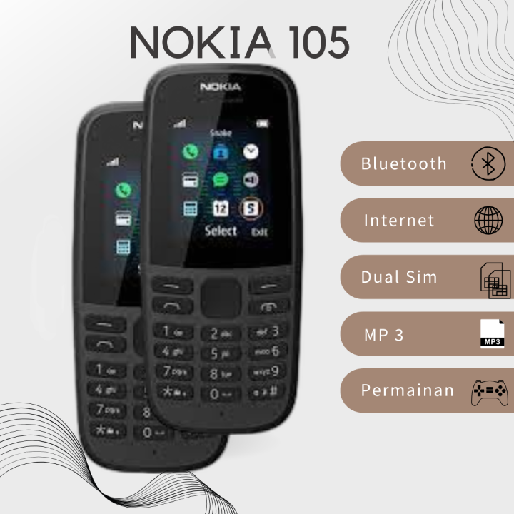 Nokia 105 Handphone 105 Hp Murah Jadul  Hp Nokia
