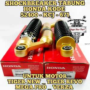 Shockbreaker Belakang Honda Tiger Revo / Tiger New Kualitas Asli Original (Kode 52400KCJ671) KCJ AHM SHOCK SKOK HONDA TIGER TABUNG