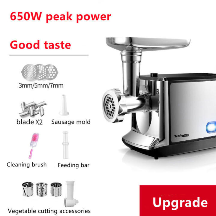 Tenfly Germany Quality Stainless Steel Electric Meat Grinder