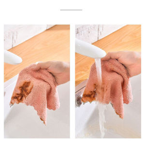 SUPPORT LOCAL Super Fine Multipurpose Cleaning Cloth Micro Fabric Towel (4 Pieces/Pack 25 X 25cm Random Color) - Tuala Serat Fiber Cucian Serbaguna - Multipurpose Super Fine Micro Fiber Cleaning Towels - Sold by ISABELLA