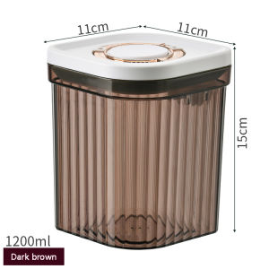 A 1200ML Baby Milk Powder box One click press to seal the milk powder container Date Recorder Milk Powder Keep Wet Air Out Box Thick Food Storage Box