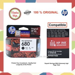 HP 680 100% Original Ink Advantage Cartridge For HP Deskjet in Advantage 1115  118  2138  2675  2676  2677  2678  3635  3636  3638  3775 3776 3777 3778  3779  3835  3838  4535  4536  4538 4675 4678 5075  5078  5085