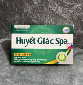 Hoạt huyết Huyết Giác Spa giúp tan bầm máu bầm phù nề và giảm sưng đau do chấn thương phần mềm - Green Pharma