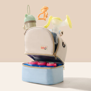 Multifunction Baby Food Breast Pump Thermal Bag Drink Milk Insulation Bag Feeding Bottle Backpack Picnic Preservation Lunch Bags