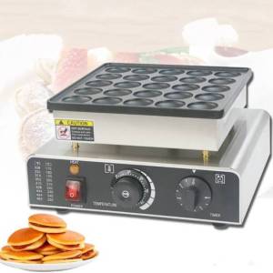 เครื่องทำแพนเค้กไฟฟ้า 25หลุม เครื่องทำวาฟเฟิล ทำมัฟฟิน 25 hole muffin maker