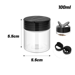 YESPERY 0.5g Measuring Salt Shaker Healthy Cooking Salt Control Dispenser Moisture-Proof Sealed Condiment Bottle Kitchen Spice Jars