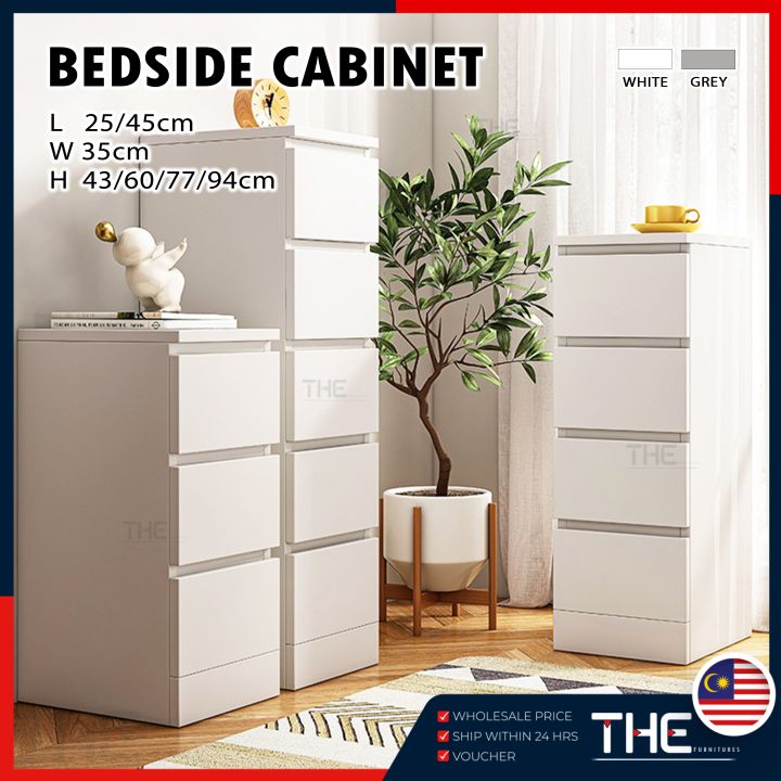 THE Multi-layer Bedroom Bedside Cabinet Minimalist Bedside Table