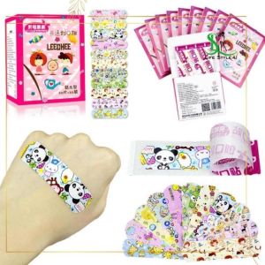 Băng cá nhân cute băng keo cá nhân urgo hình thú dễ thương đủ màu sắc hộp 100 miếng